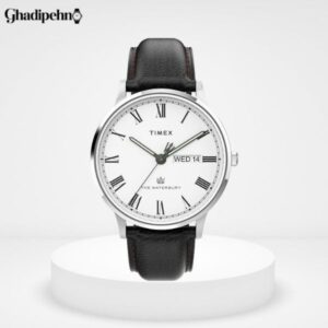 TIMEX Waterbury Men White Round Dial Analog Watch - TW2U88400UJ