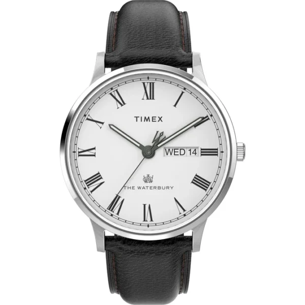 TIMEX Waterbury Men White Round Dial Analog Watch - TW2U88400UJ - Image 2